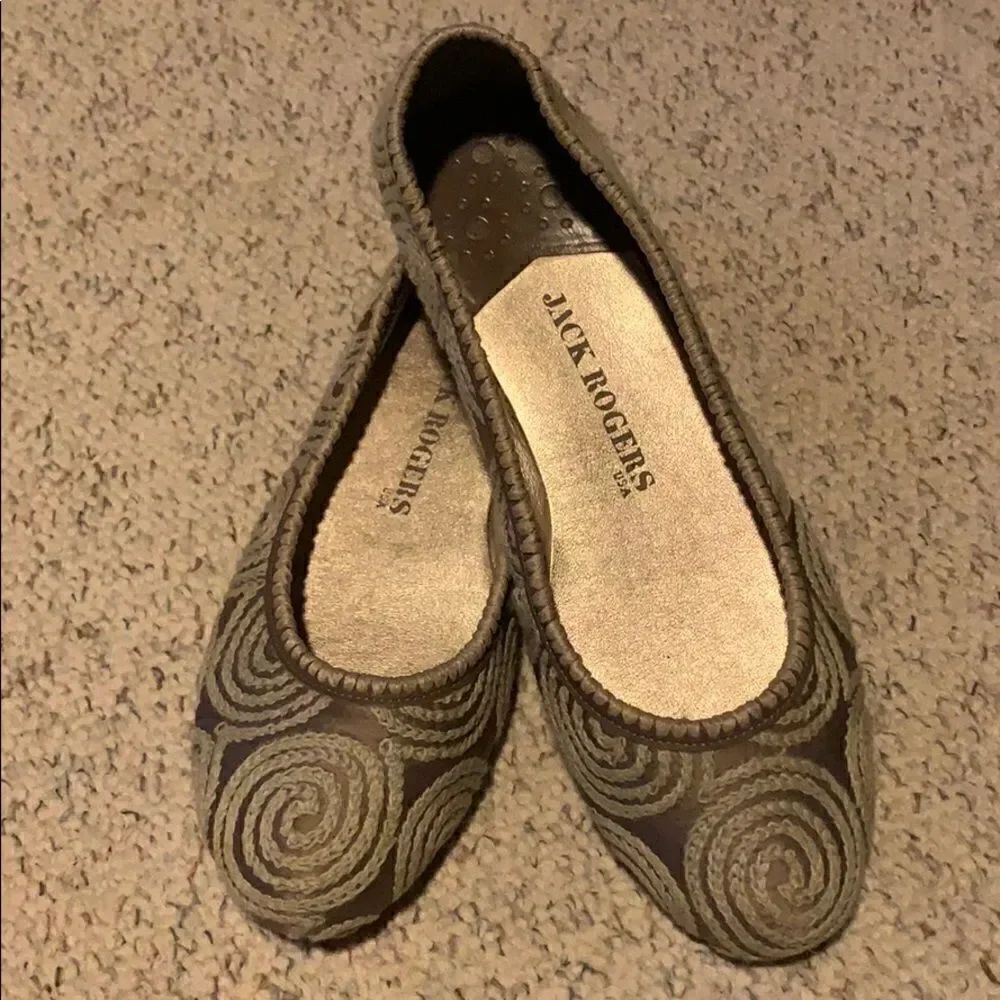 Jack Rogers Embroidered Navajo Flats
